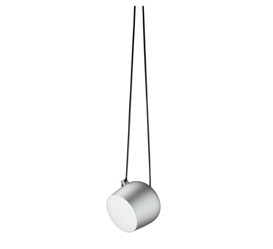 Flos Aim small light silver anodized